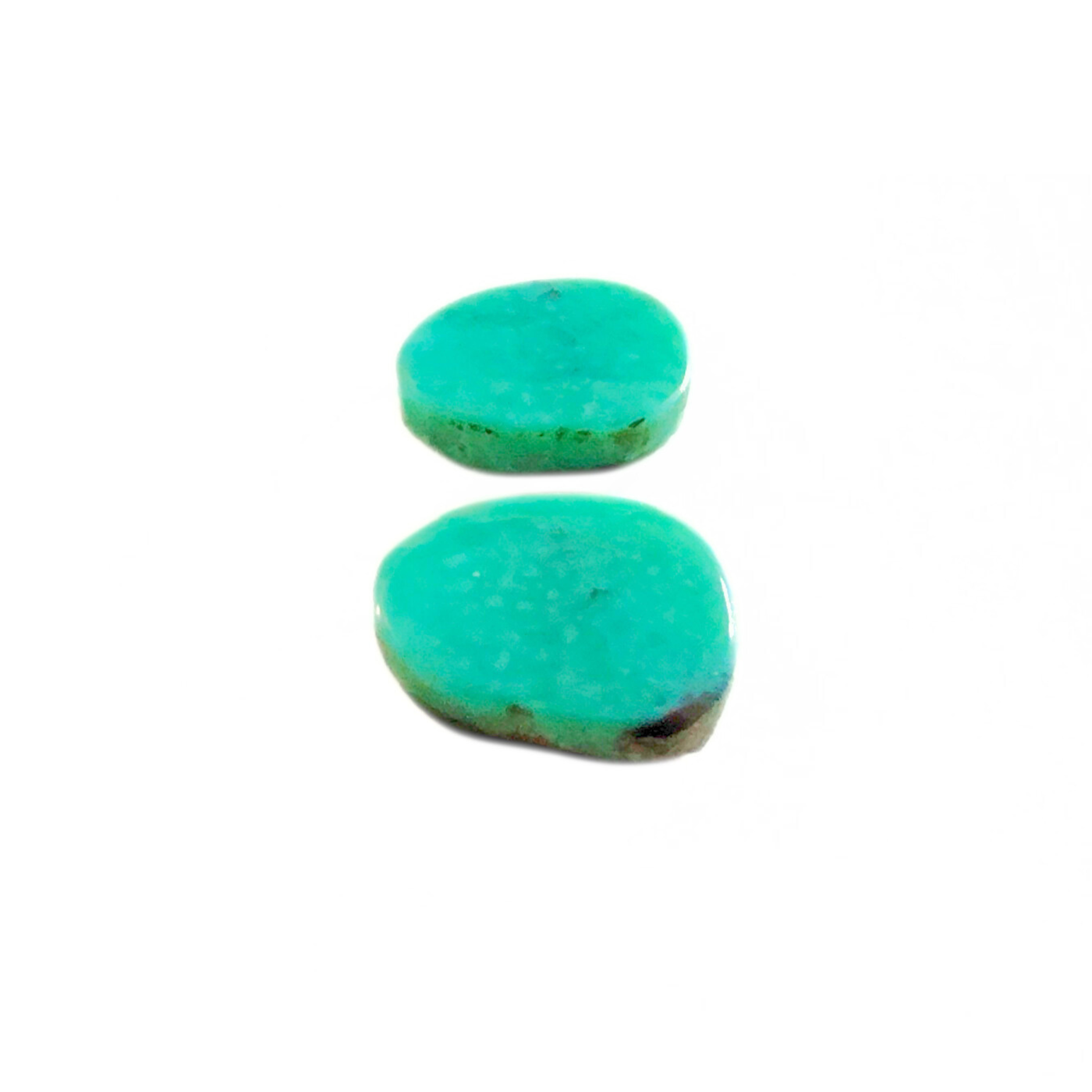 KTQ-1006 Kingman Turquoise Cabochon Pair