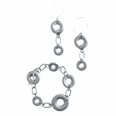 Metal Clay Circle Chain Workshop with Tammy Honaman June 21, 10am-5pm