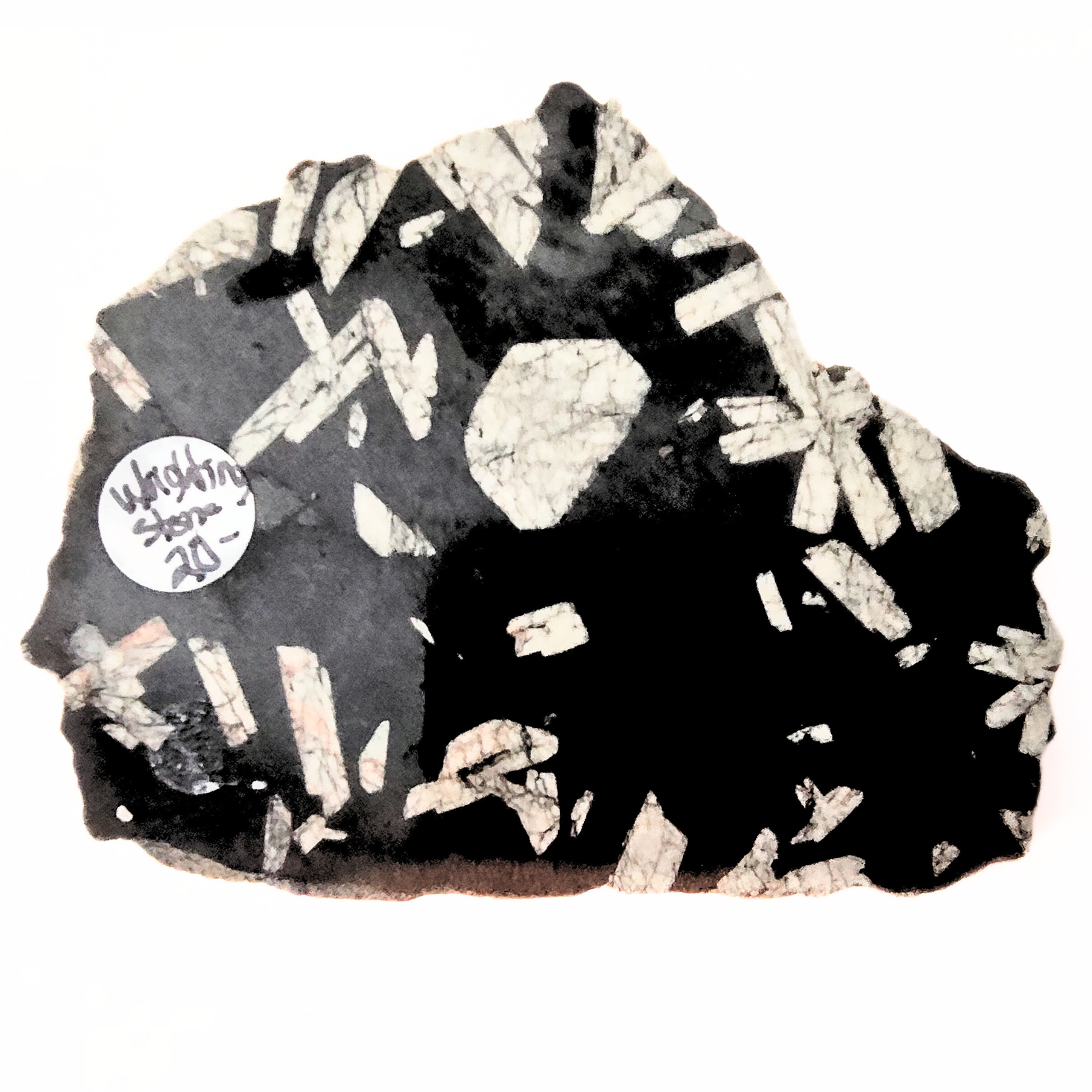 SLAB-058 Writing Stone Slab – Studio JSD