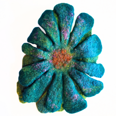 DS-379 Felted Flower Pins