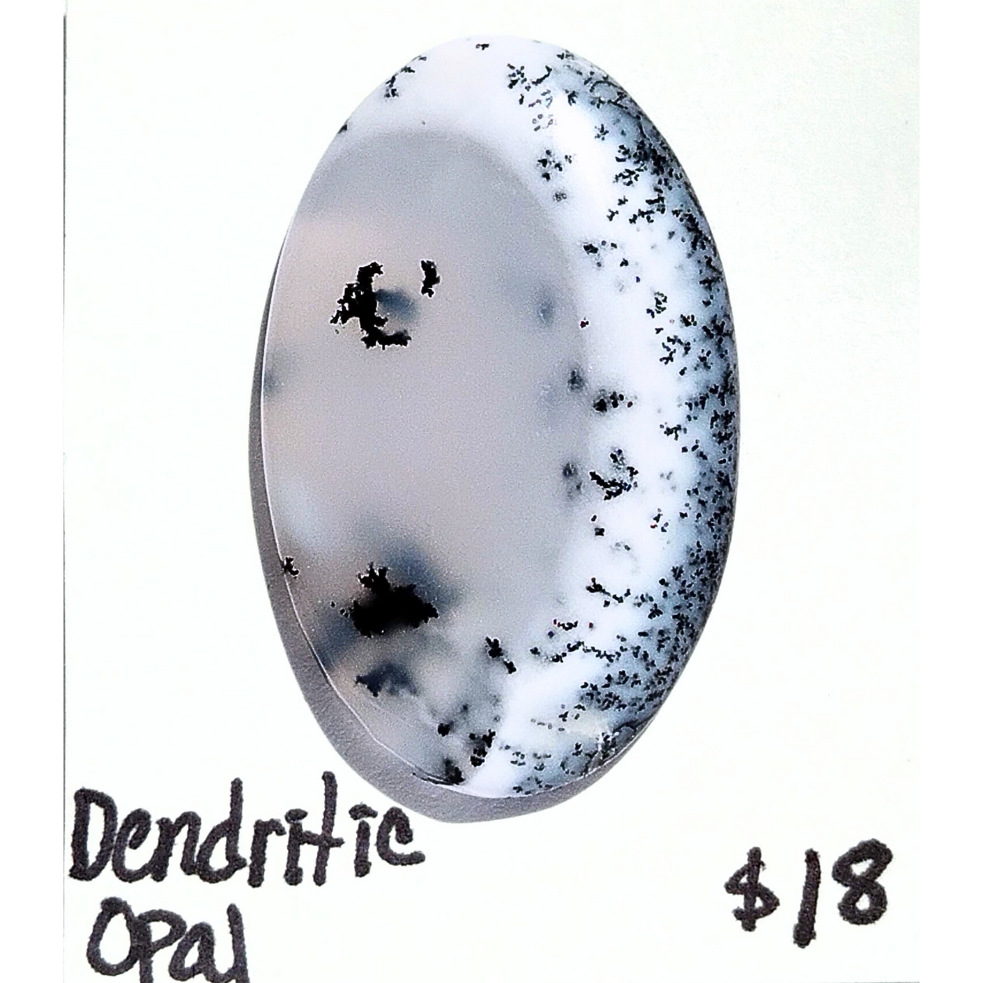 DOP-1003 Dendritic Opal Cabochon