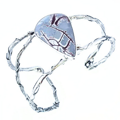 JSD-3002 Sakura Branch Sterling Bracelet