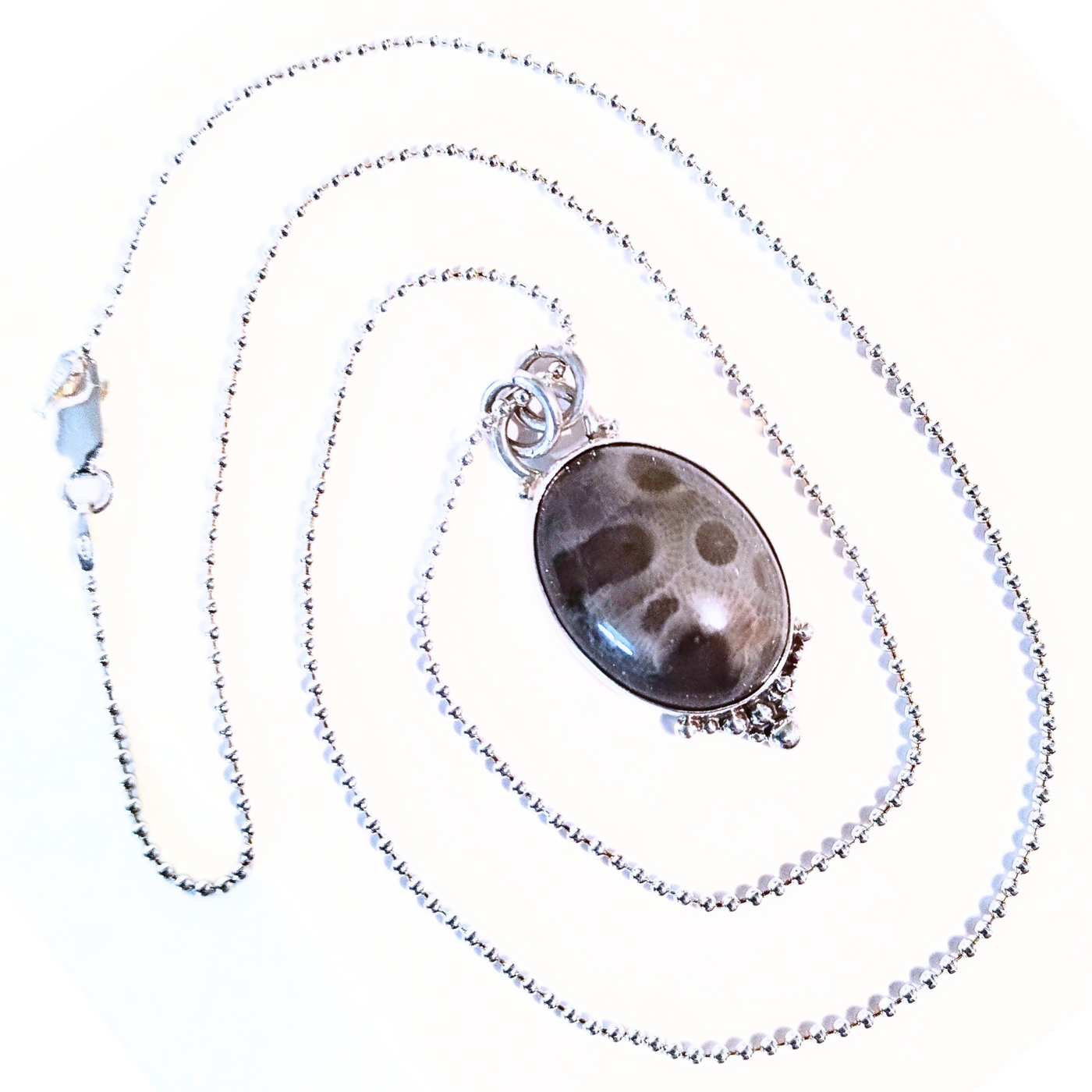 JSD-6103 Petoskey Stone Pendant