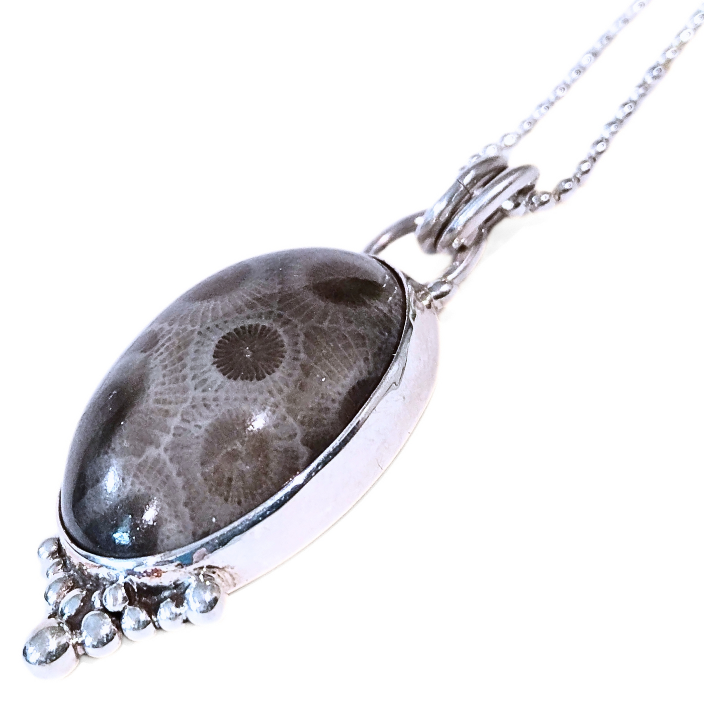 JSD-6103 Petoskey Stone Pendant