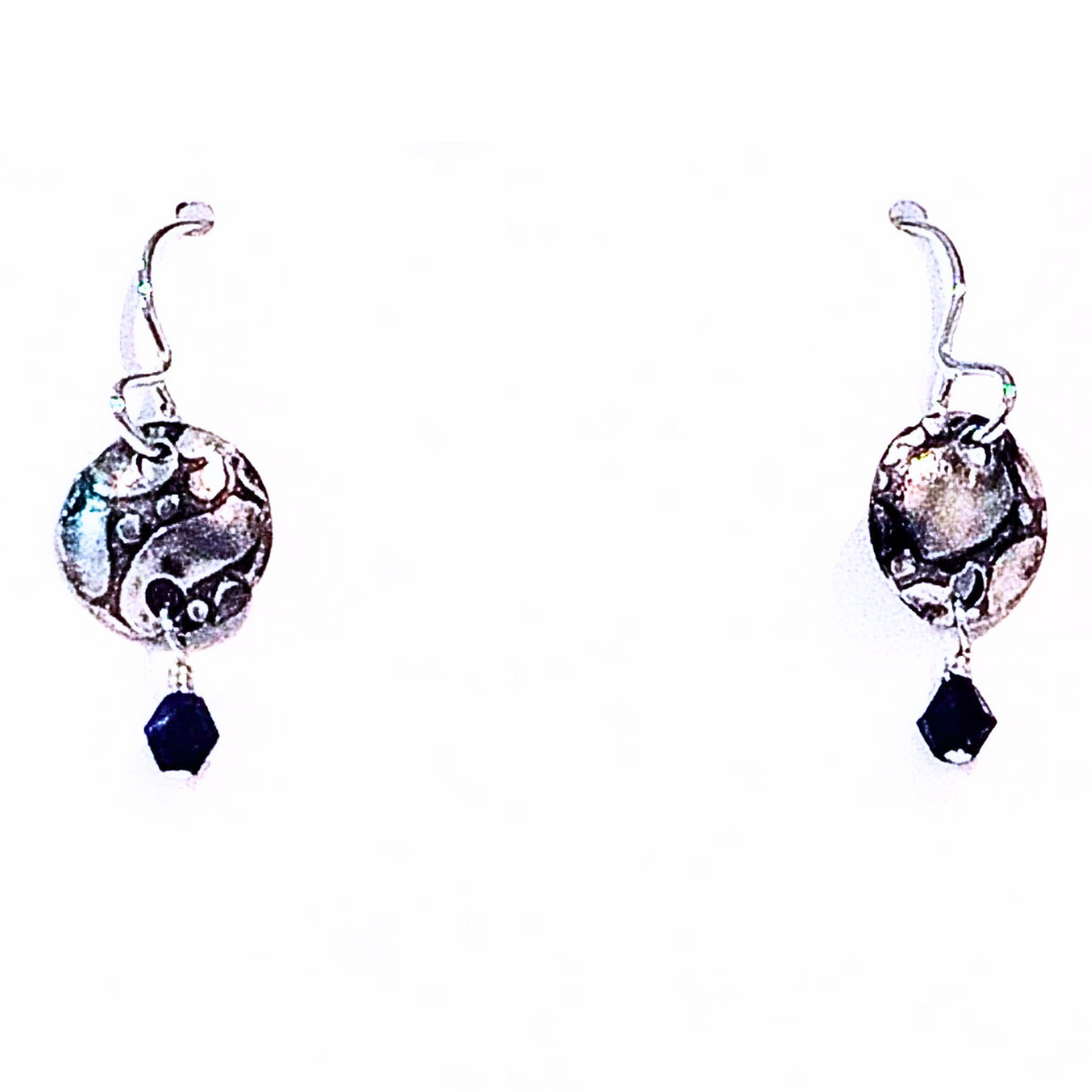 SA-097 Faceted Lapis Drop Earring