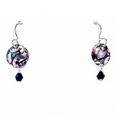 SA-097 Faceted Lapis Drop Earring