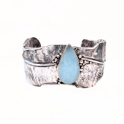 JSD-3005 Aquamarine Wave Cuff