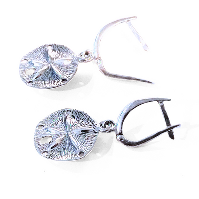 VC-109 Sand Dollar Earring Sterling