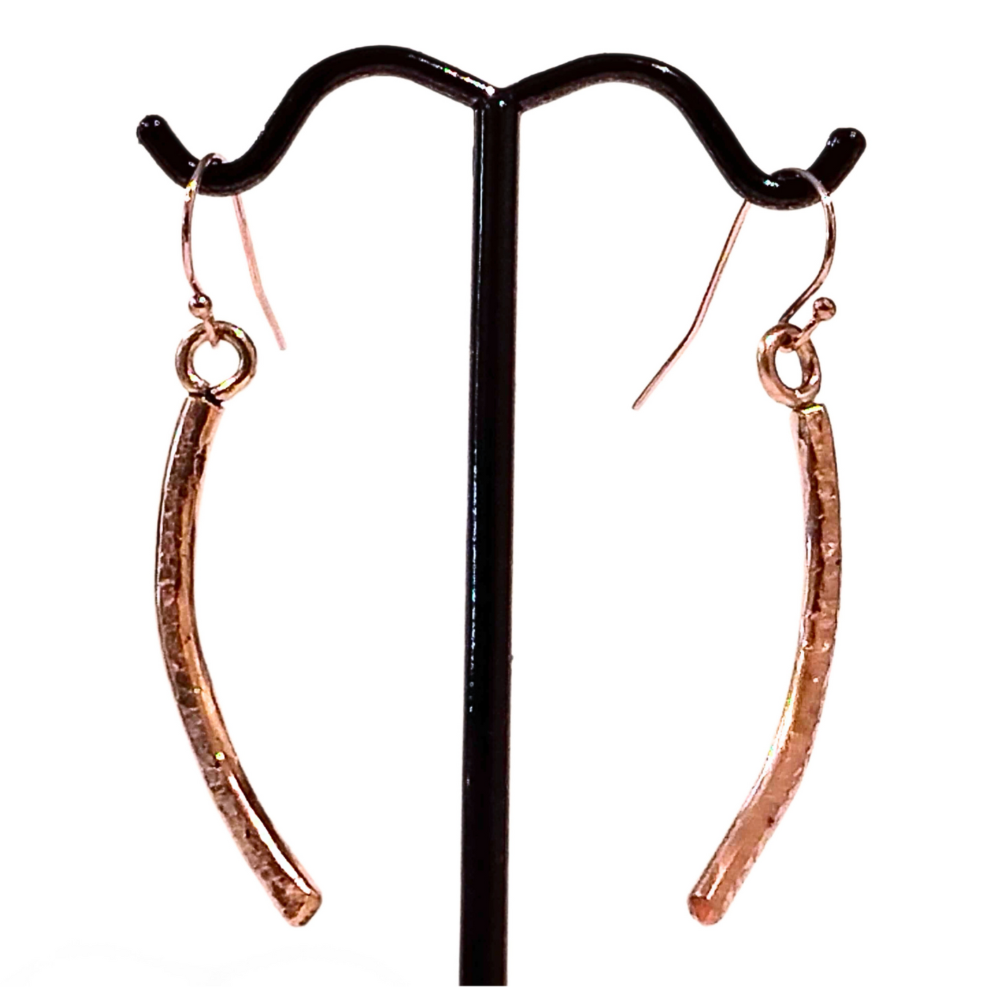 VC-111 Rose Gold Filled Curved Earring