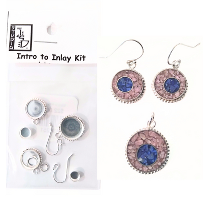 Intro to Inlay Pendant & Earrings Class Kit