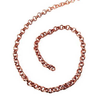 Copper Rolo Chain 4150, 1 inch