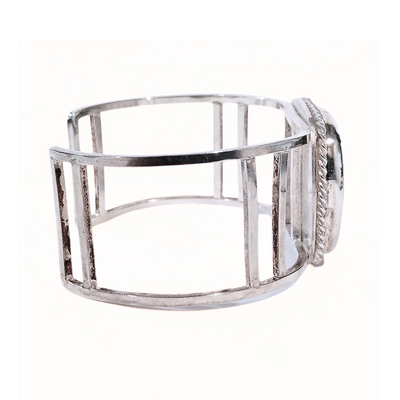 DJT-005 Sterling Labradorite Cuff Bracelet
