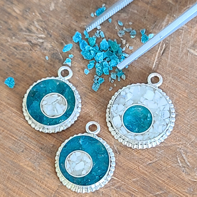 Intro to Inlay Pendant & Earrings Class Kit