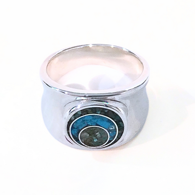 JSD-2035 Inlay Ring "Echo" Bright Finish