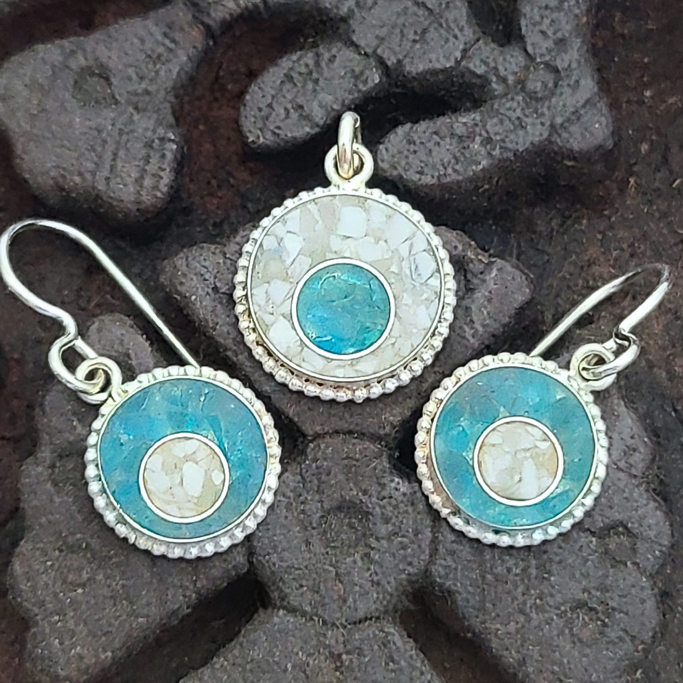 Intro to Inlay Pendant & Earrings Class Kit