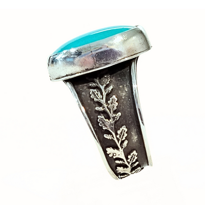 JES-005 Royston Turquiose Ring Sterling