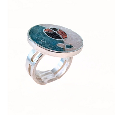 JSD-2039 Inlay Cocktail Ring-Wine Glass (7)