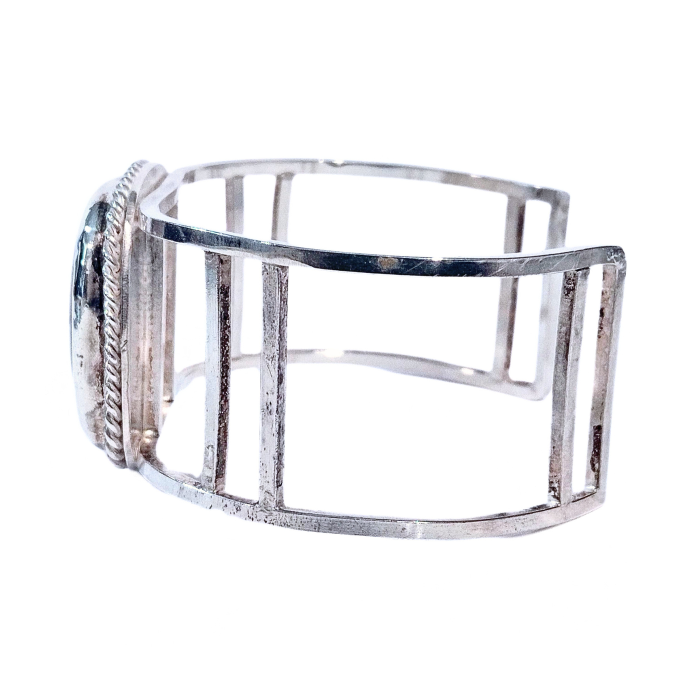 DJT-005 Sterling Labradorite Cuff Bracelet