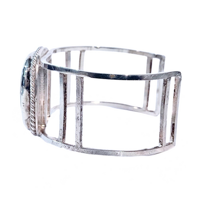 DJT-005 Sterling Labradorite Cuff Bracelet