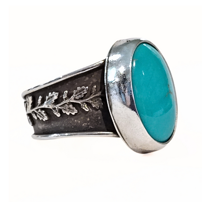 JES-005 Royston Turquiose Ring Sterling