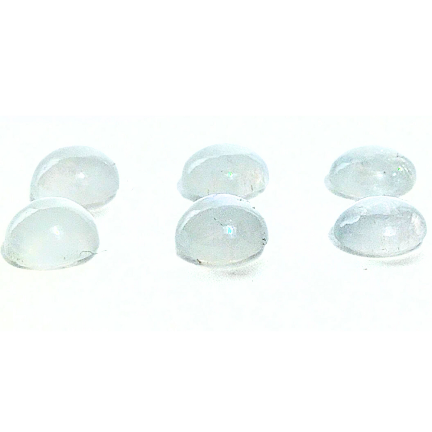 RMS-1001 Rainbow Moonstone Cabochon Grouping