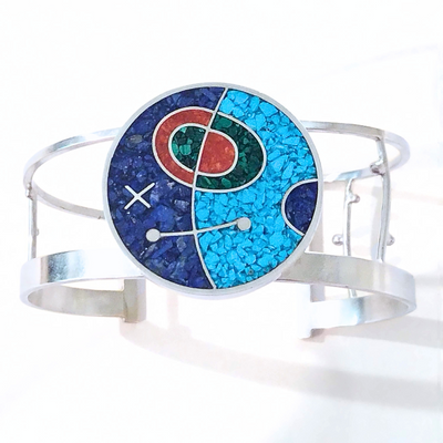 JSD-3013 Inlay Miro Image Cuff