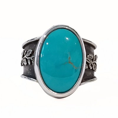 JES-005 Royston Turquiose Ring Sterling