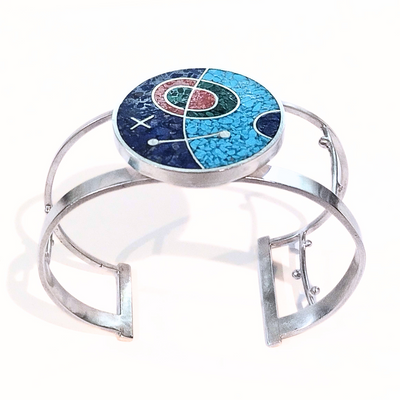 JSD-3013 Inlay Miro Image Cuff