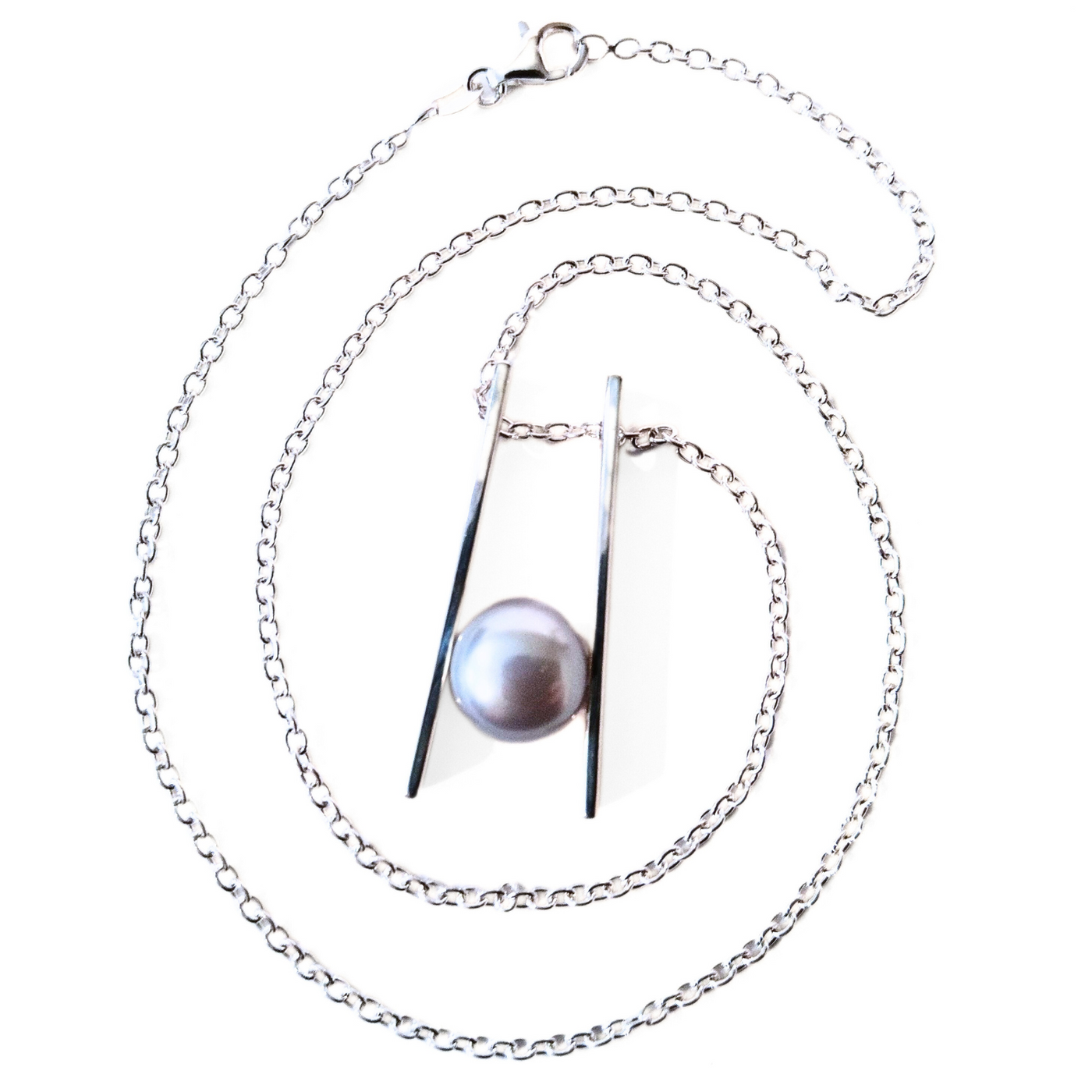 JSD-6073 Large Floating Pearl Pendant