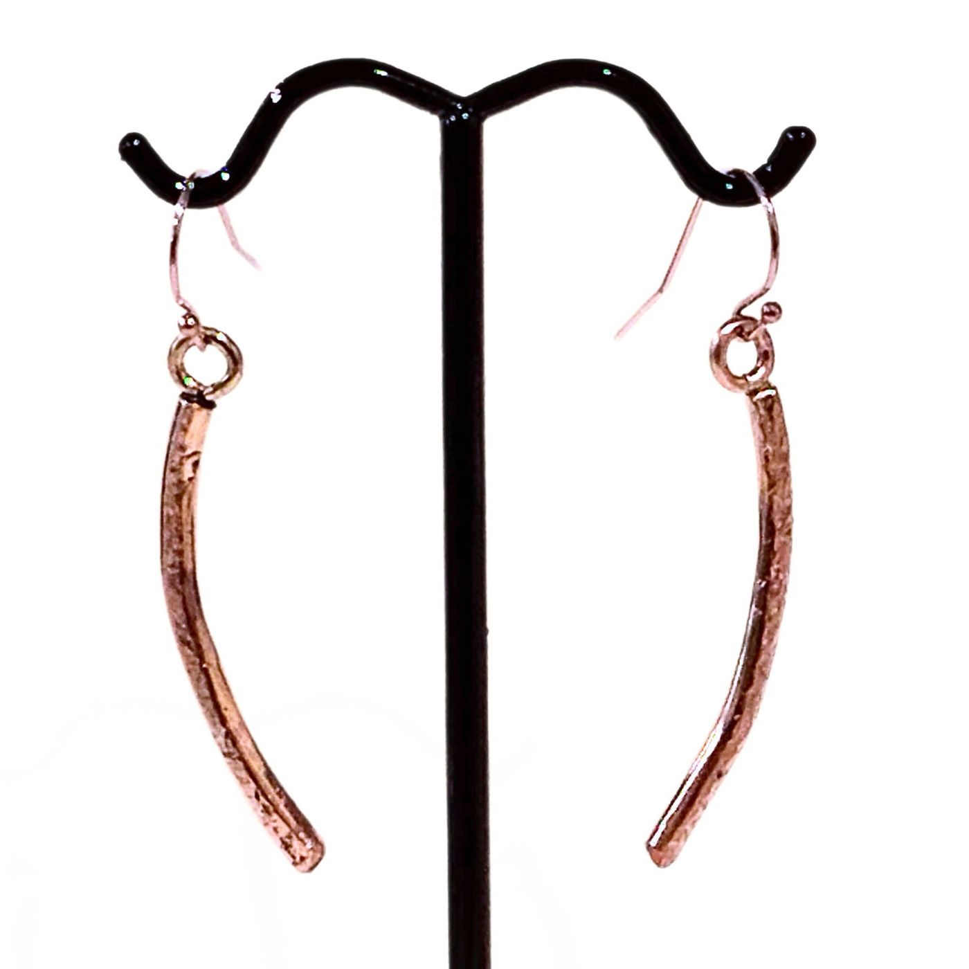 VC-111 Rose Gold Filled Curved Earring