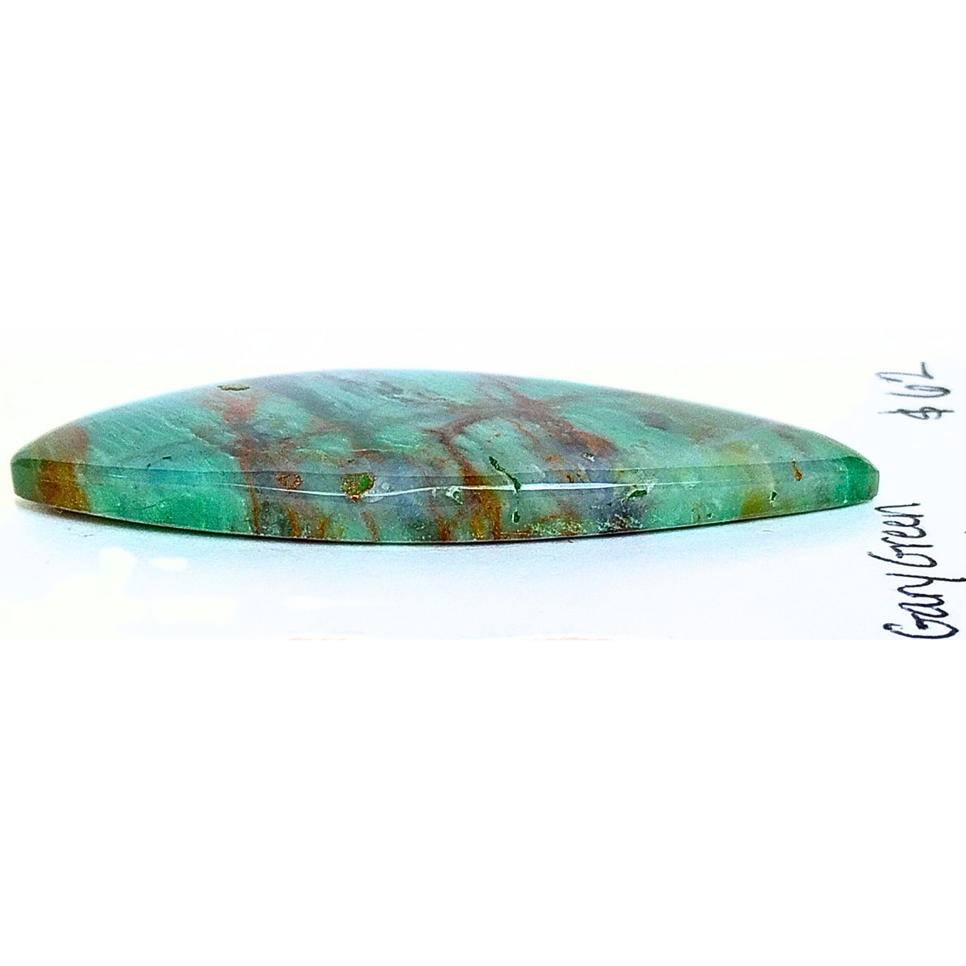 GGL-1000 Gary Green Larsonite Cabochon