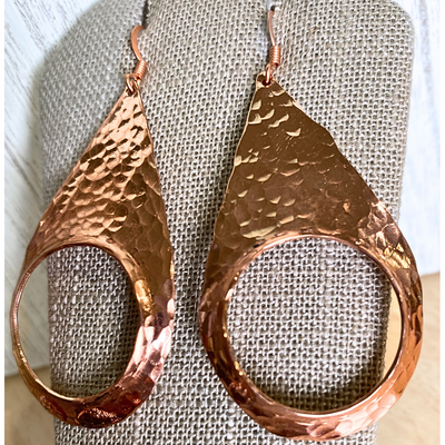 LEE-045 Copper Open Teardrop