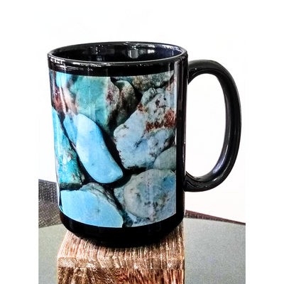 15 oz. Turquoise Mug