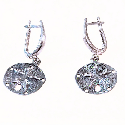 VC-109 Sand Dollar Earring Sterling