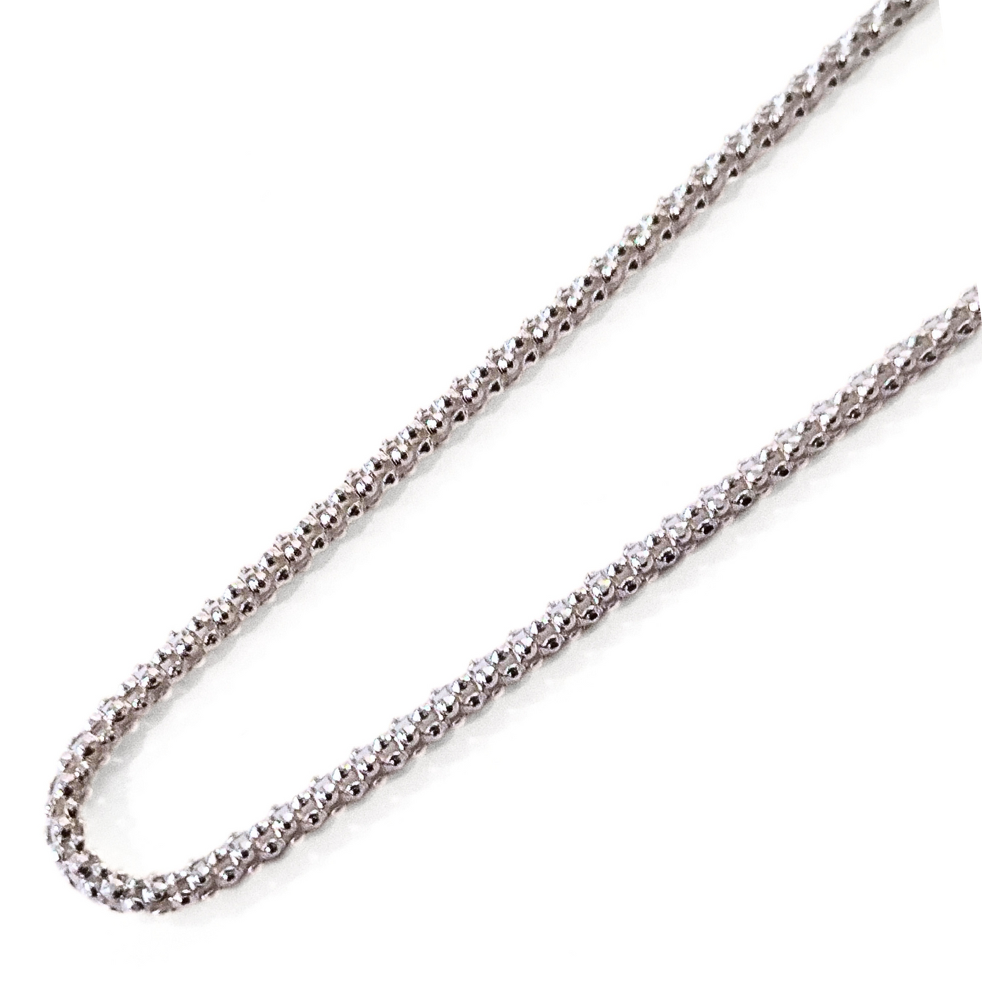 16" Popcorn Chain (Sterling Silver)