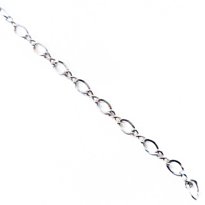 SS 3.7mm Figure 8 Chain, 1 inch