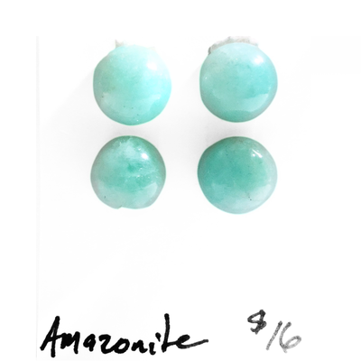AZN-1000 Amazonite Cabochon Quartet