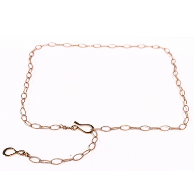 SPD-059-Thin Gold Vermiel Chain 22K