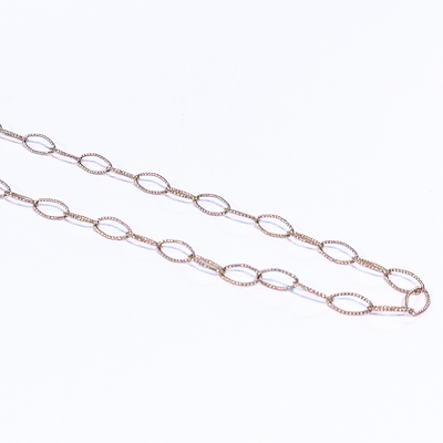 SPD-059-Thin Gold Vermiel Chain 22K