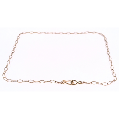 SPD-059-Thin Gold Vermiel Chain 22K
