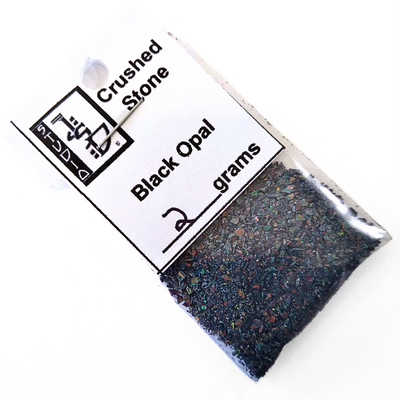 Crushed Opal - Black Opal (2 grams)