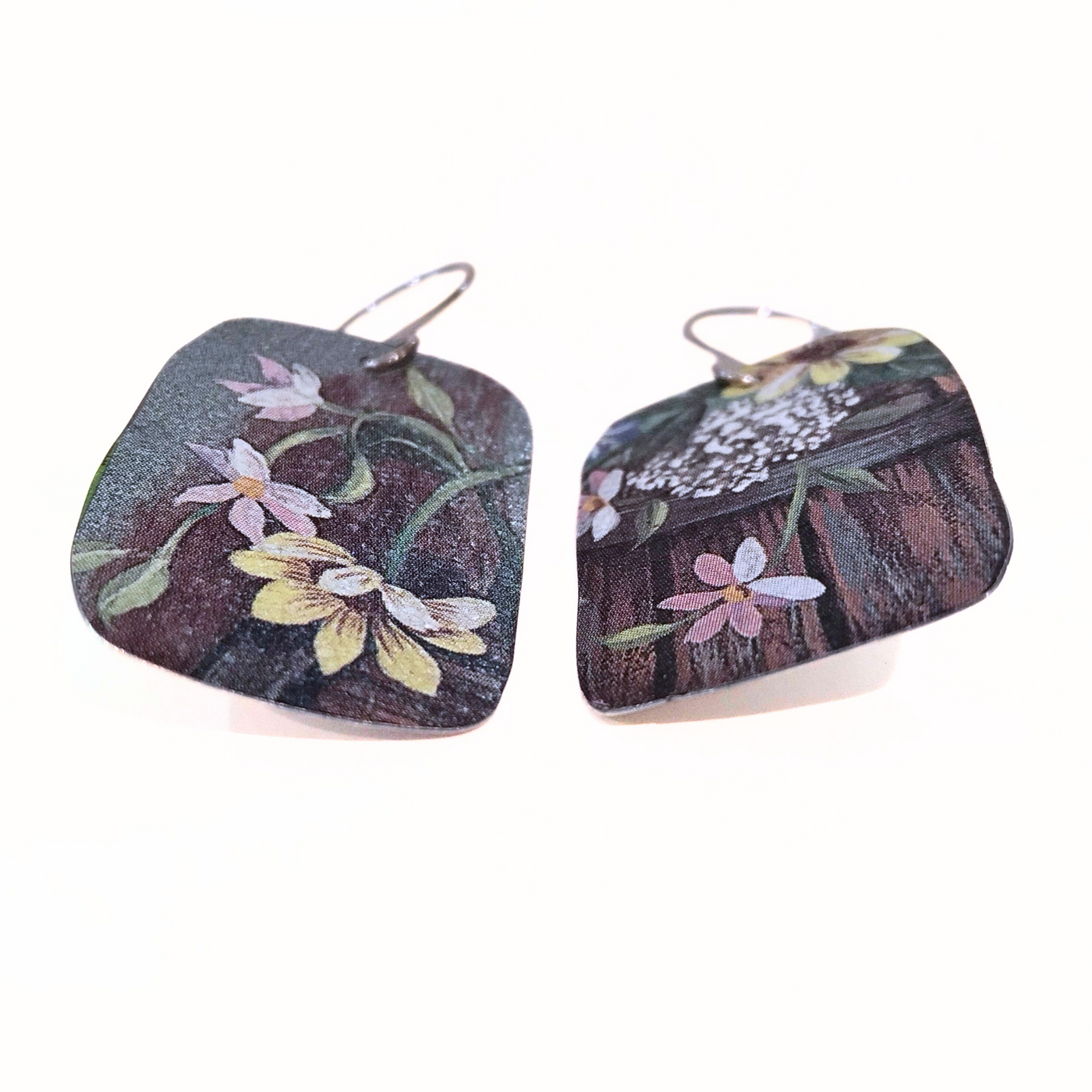 SPD-051 Flower Tin Earrings