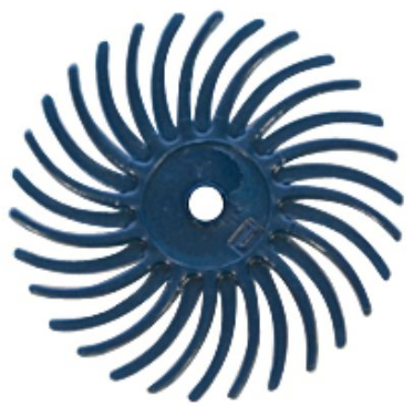Bristle Radial Disc 3/4" 400g (Blue)