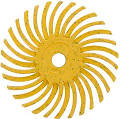 Bristle Radial Disc 3/4" 80g (Yellow)