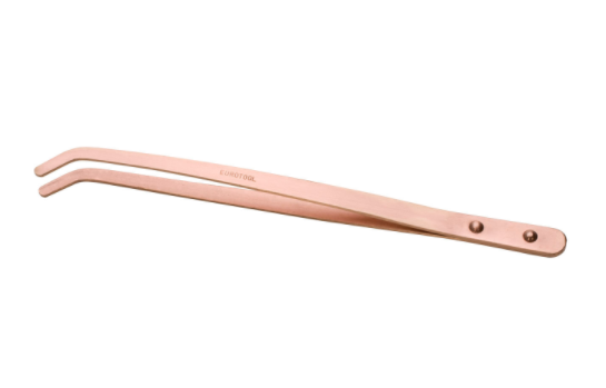 Copper Tongs Curved