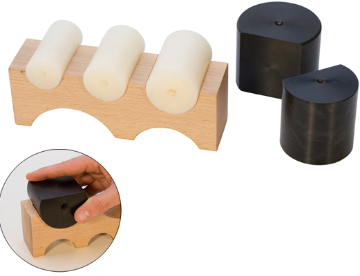 Lg Wood Shaping Block with 5 Nylon Shapers