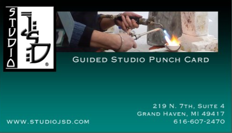 Guided Studio Punch Card/6 Hours