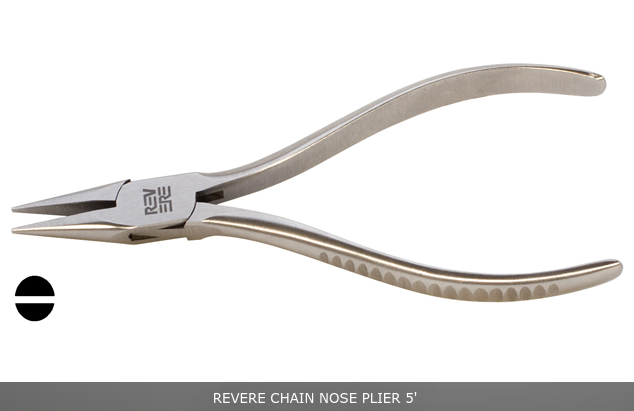 Revere Chain Nose Plier 5"