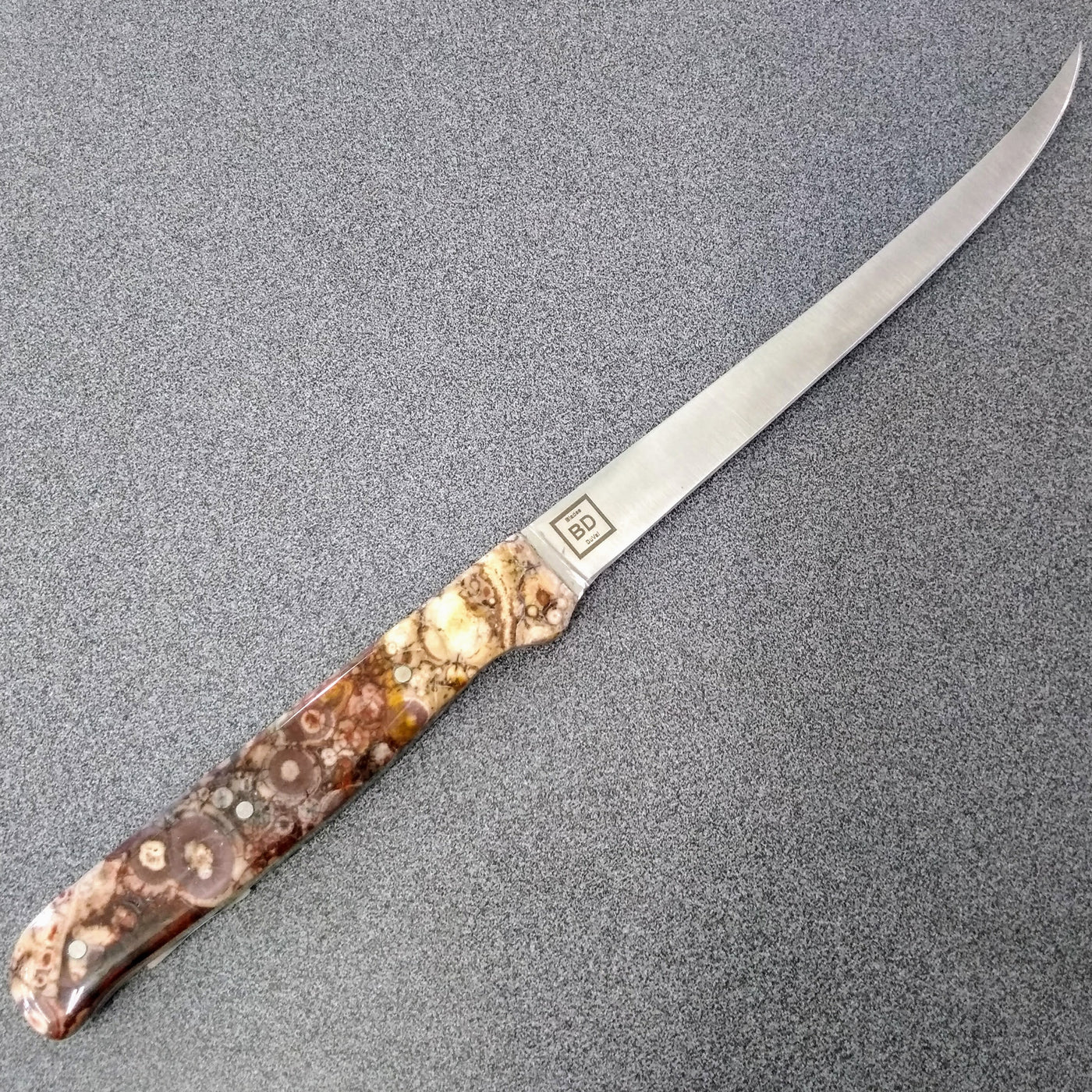 LOC-17 Filet Knife, Long Jasper
