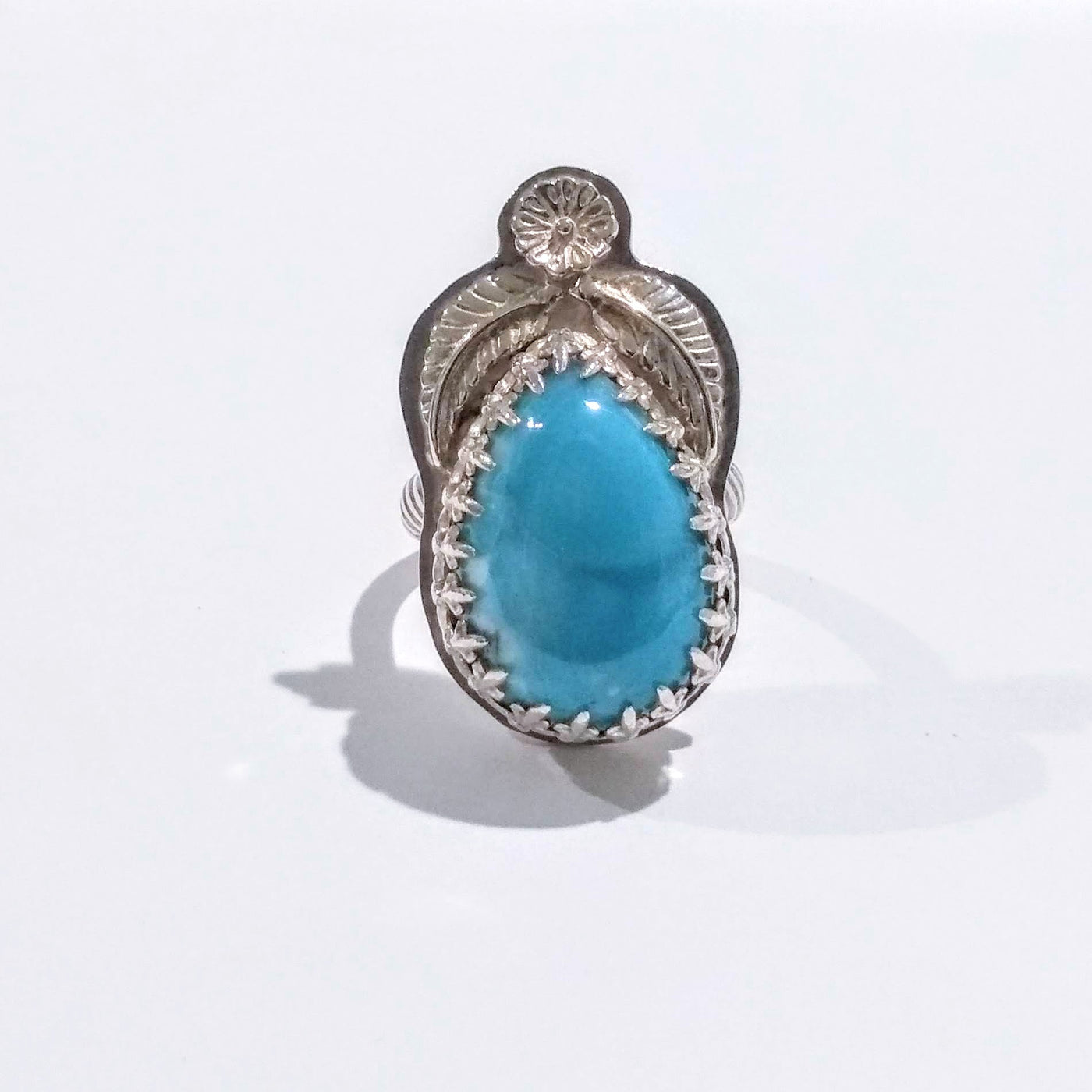 SM-116 Larimar/SS Ring